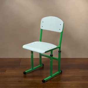 Scaun scolar pe carcasa patrata reglabil pe inaltime