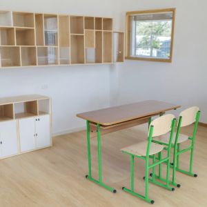 Set mobilier scolar dublu