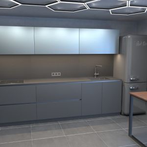 BUCĂTĂRIE DE SERIE — METALIC GRAY HOME