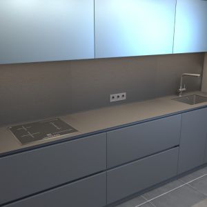 BUCĂTĂRIE DE SERIE — METALIC GRAY HOME