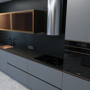 BUCĂTĂRIE DE SERIE — STONE GRAPHITE HOME