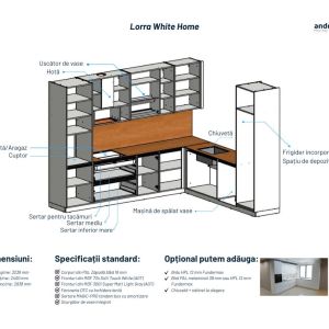 BUCĂTĂRIE DE SERIE — LORRA WHITE HOME